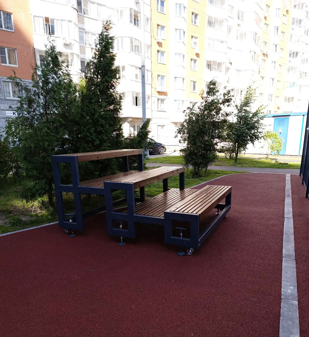 Скамейка «Трибуна мобильная»