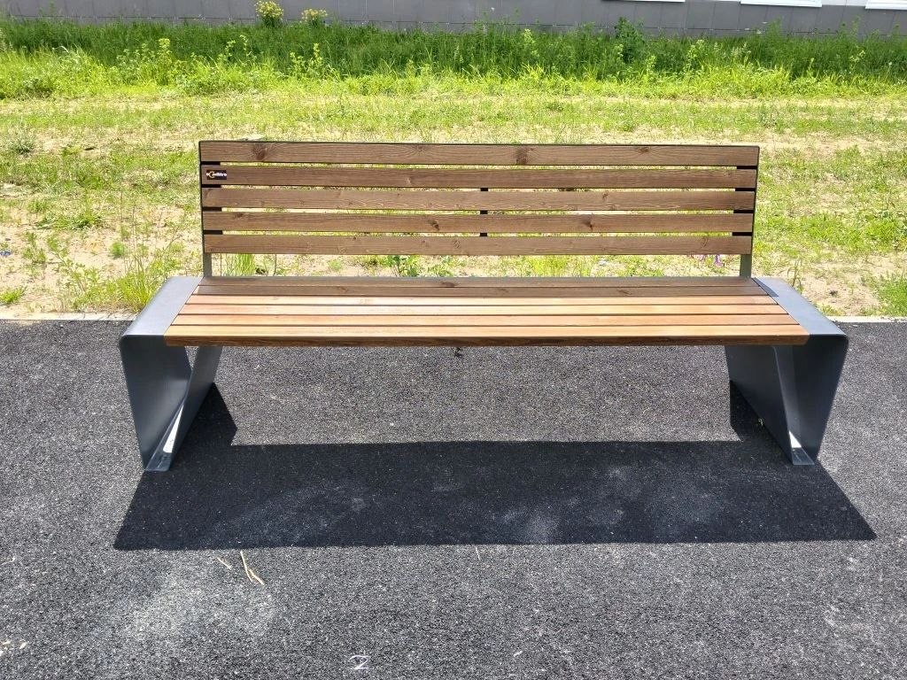 Скамейка стальная «Энигма»