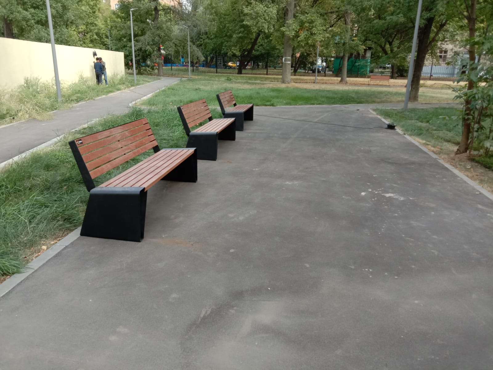 Скамейка стальная «Энигма»