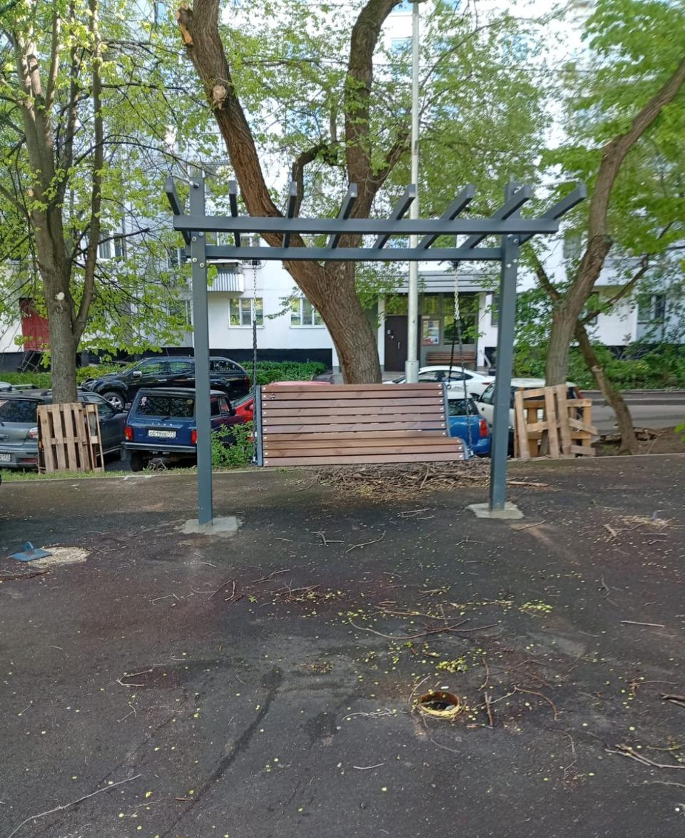 Качели парковые тип-3