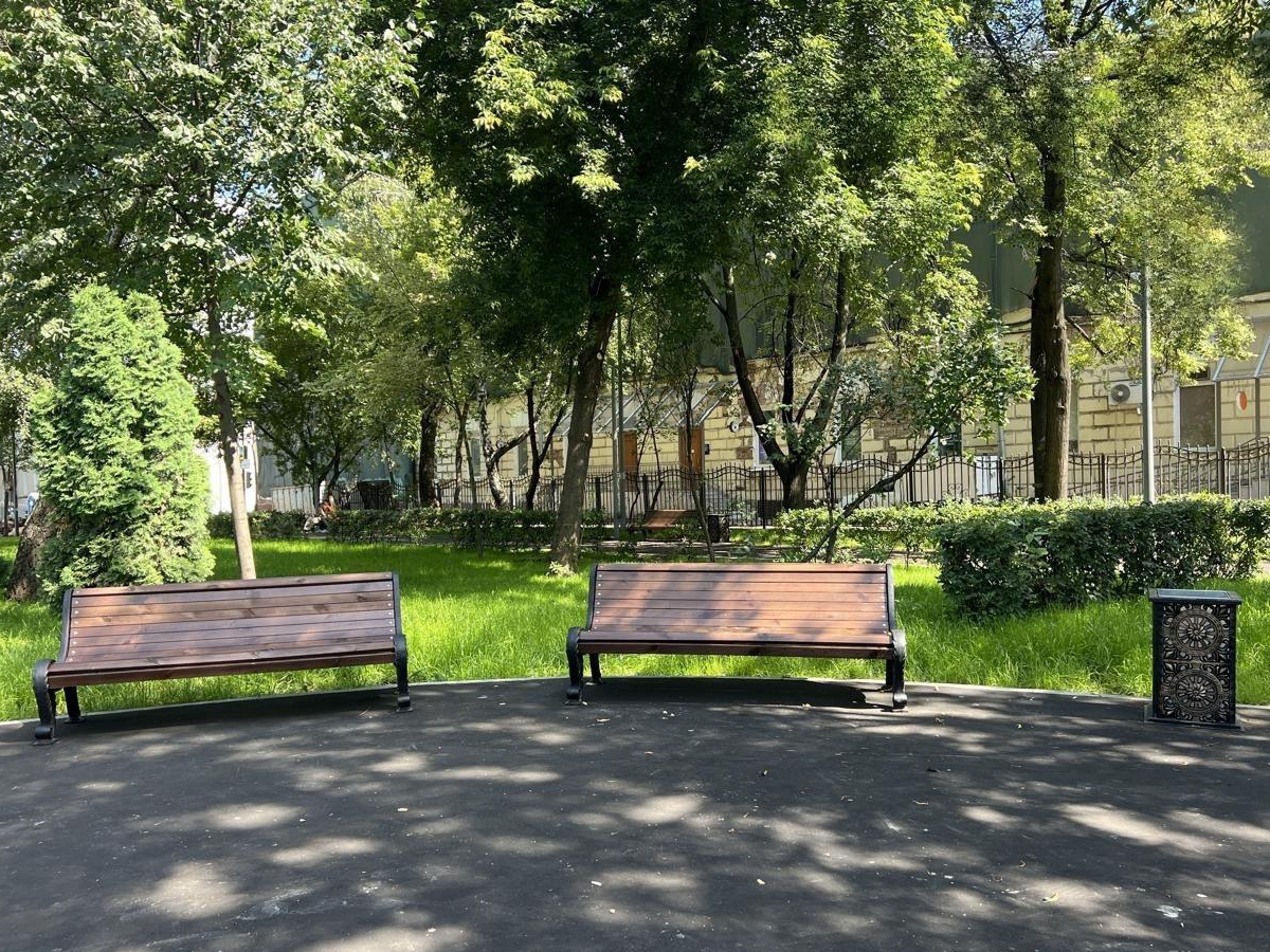 Скамейка чугунная «Нескучный Сад»