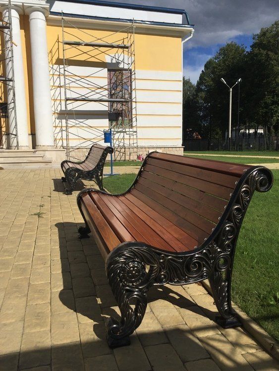 Скамейка чугунная «Нескучный Сад»