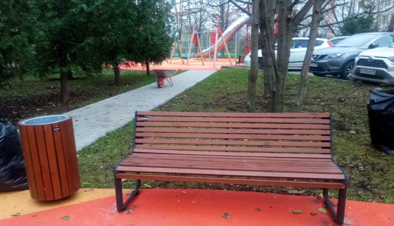 Скамейка чугунная «Варшава»
