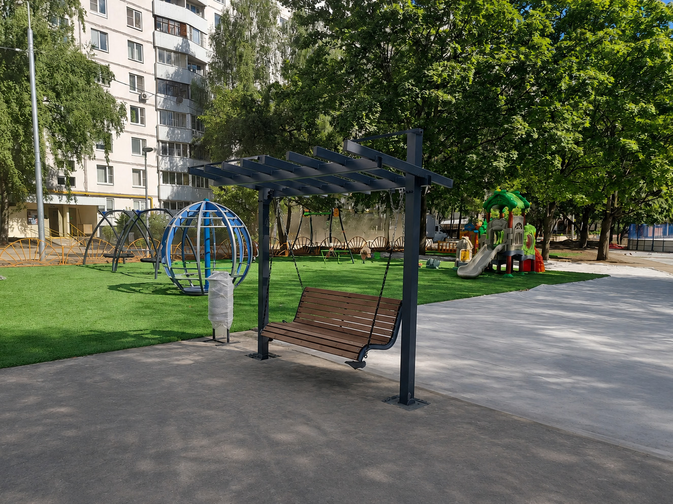 Качели парковые тип-3