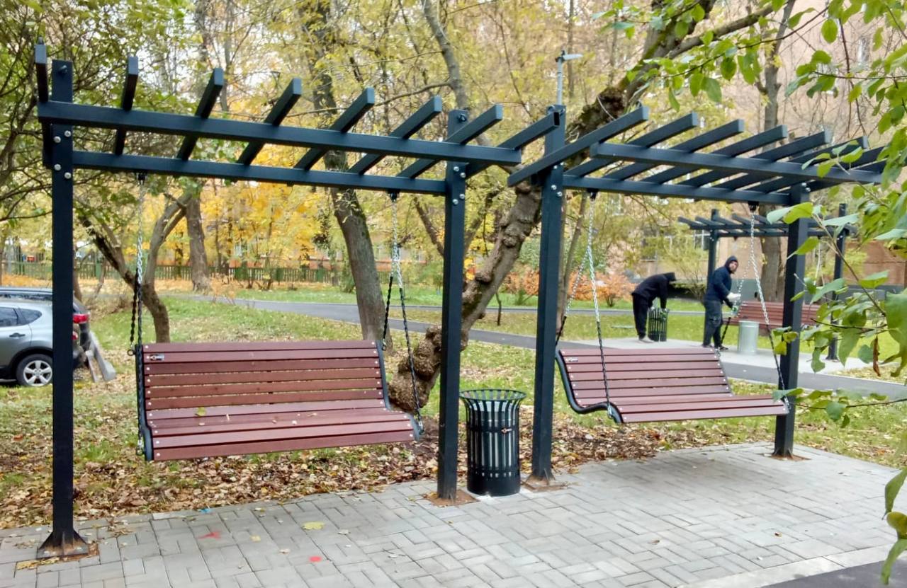 Качели парковые тип-3