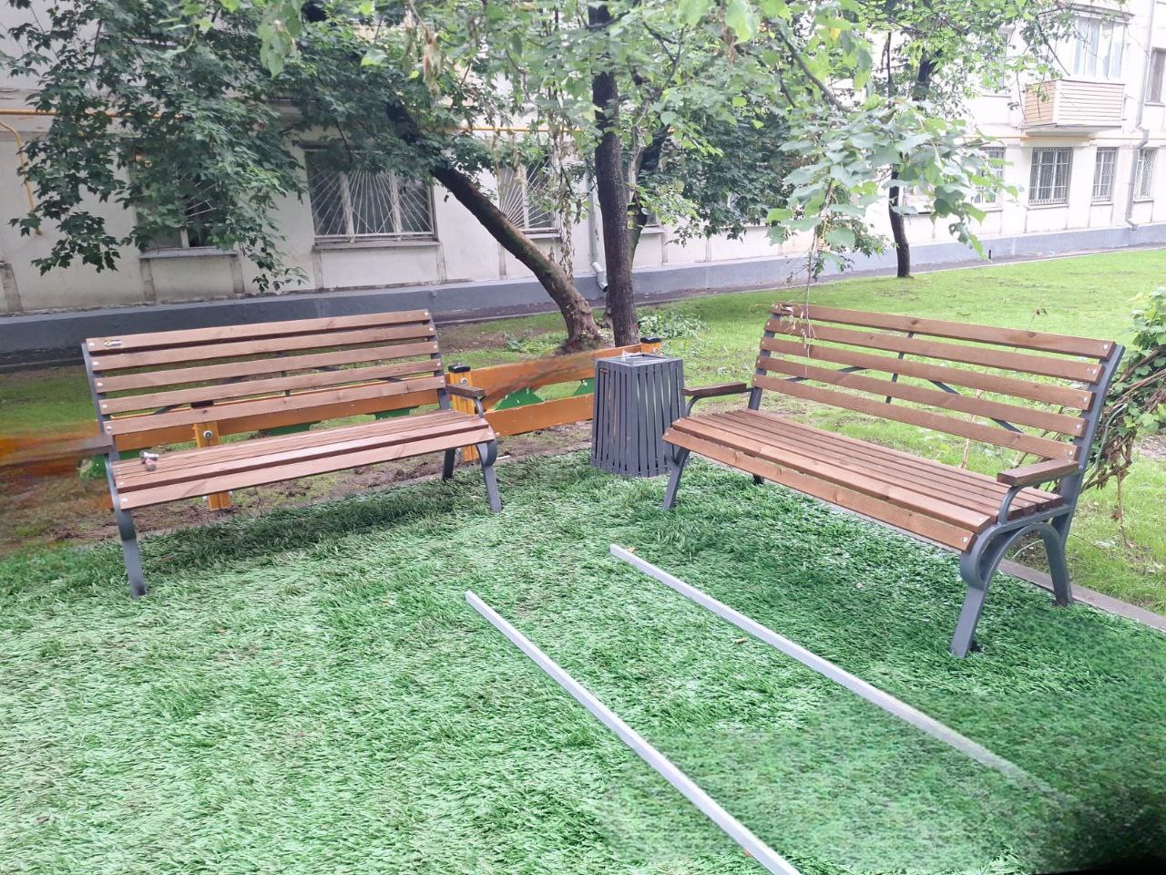 Диван парковый «Риза»