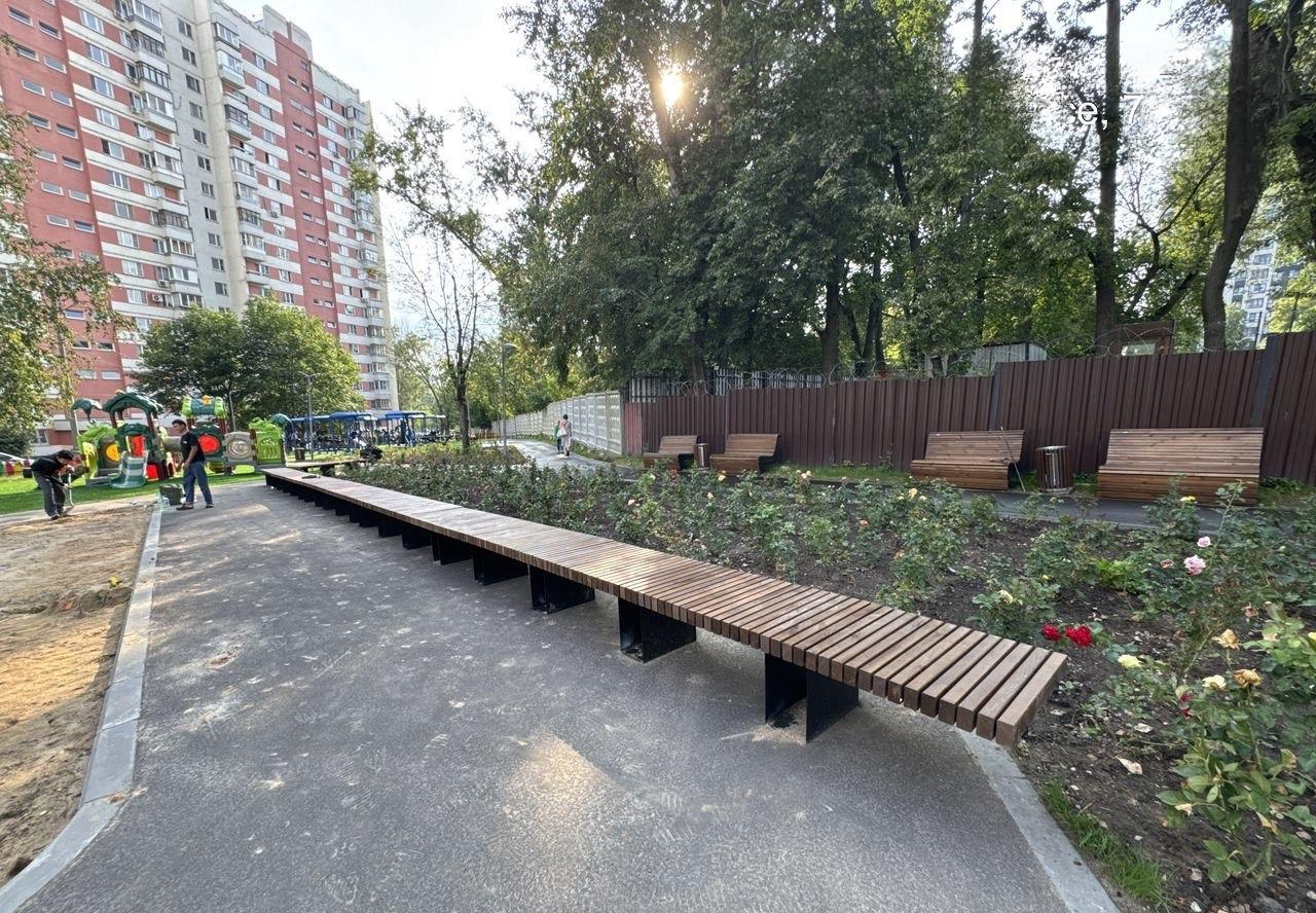 Садово-парковая скамейка «Радиус»
