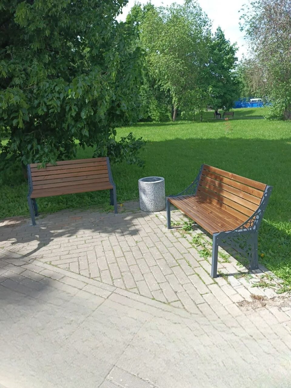 Скамейка стальная «Цитадель»