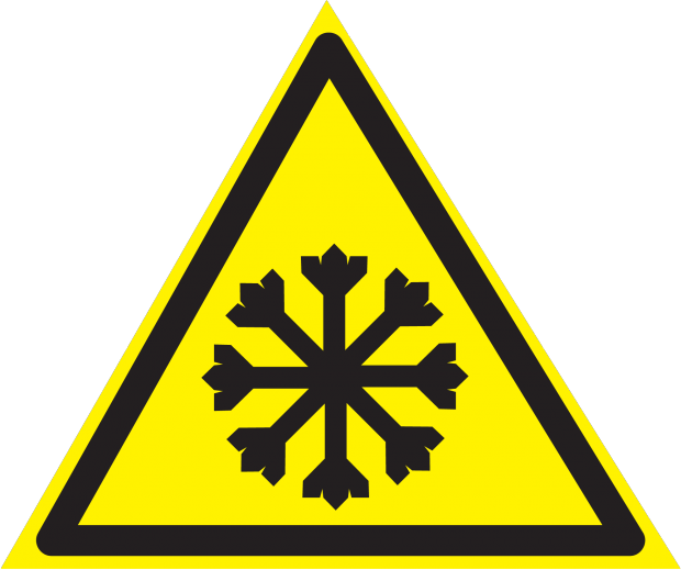 Знак «Осторожно. Холод»