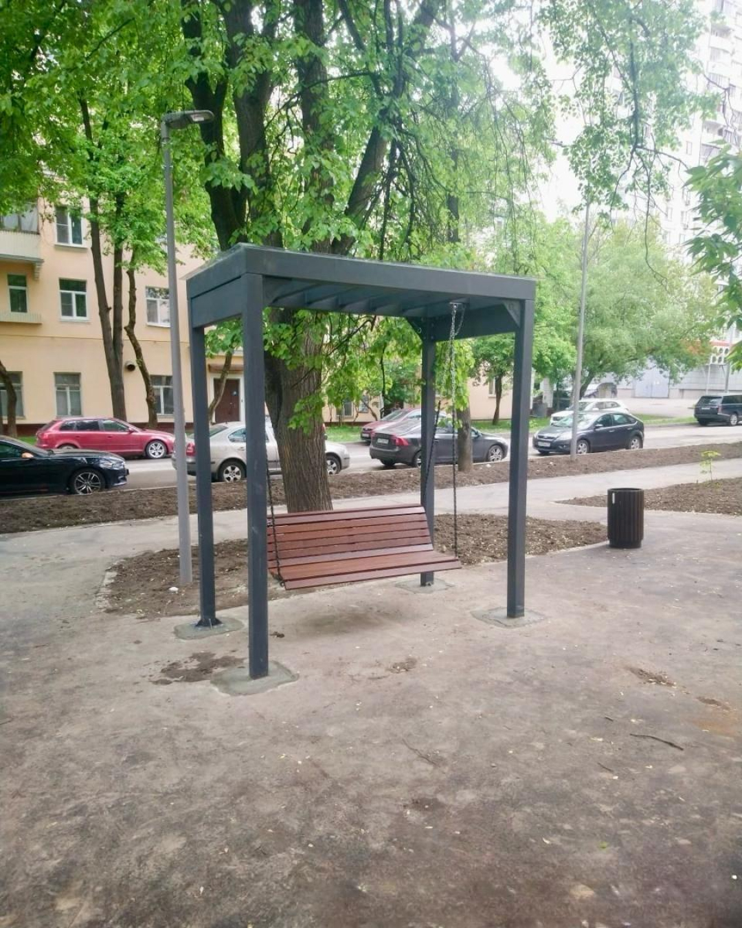 Скамейка-качели парковые "Пегас"