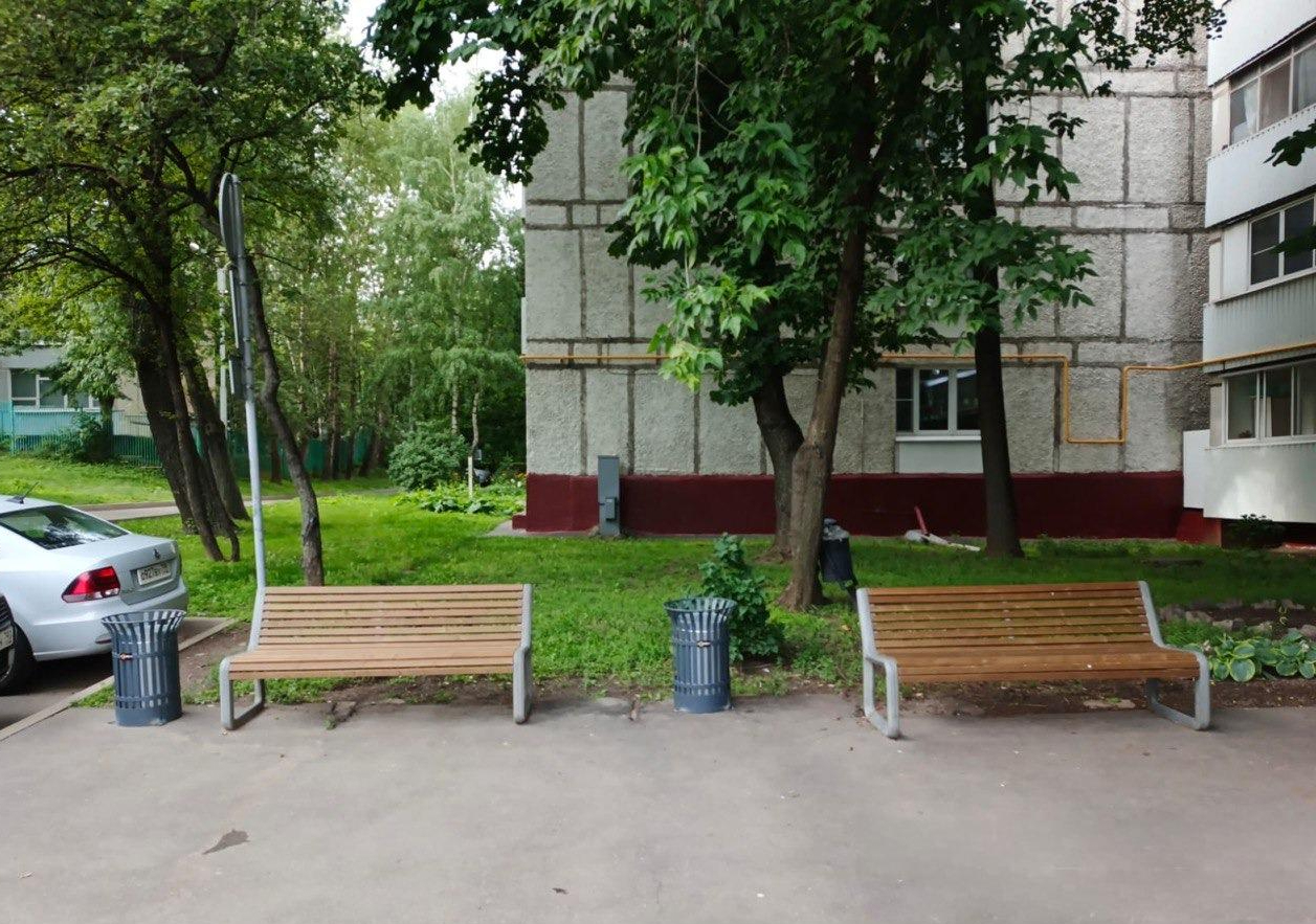 Урна уличная круглая «Вертикаль»