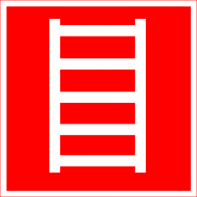 Знак «Пожарная лестница»