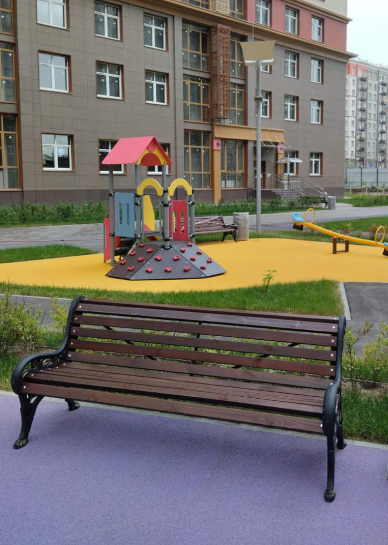 Скамейка чугунная «Новый Парк»