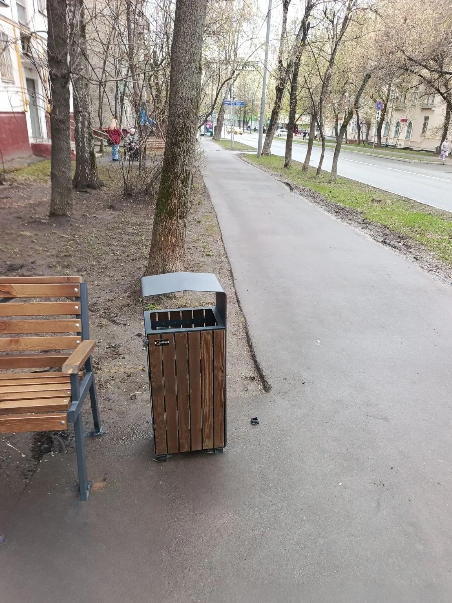 Урна стальная «Новая Москва»