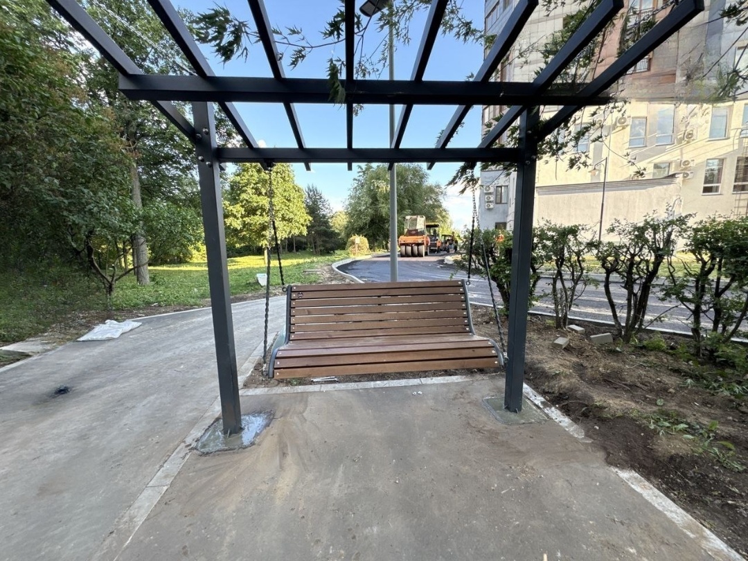 Качели парковые тип-3