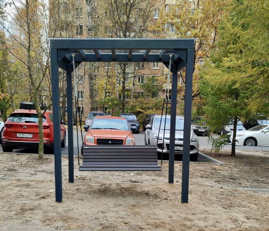Скамейка-качели парковые "Пегас"